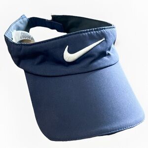Nike Golf Visor for Women | Adjustable Navy Blue | Golf & Tennis Hat